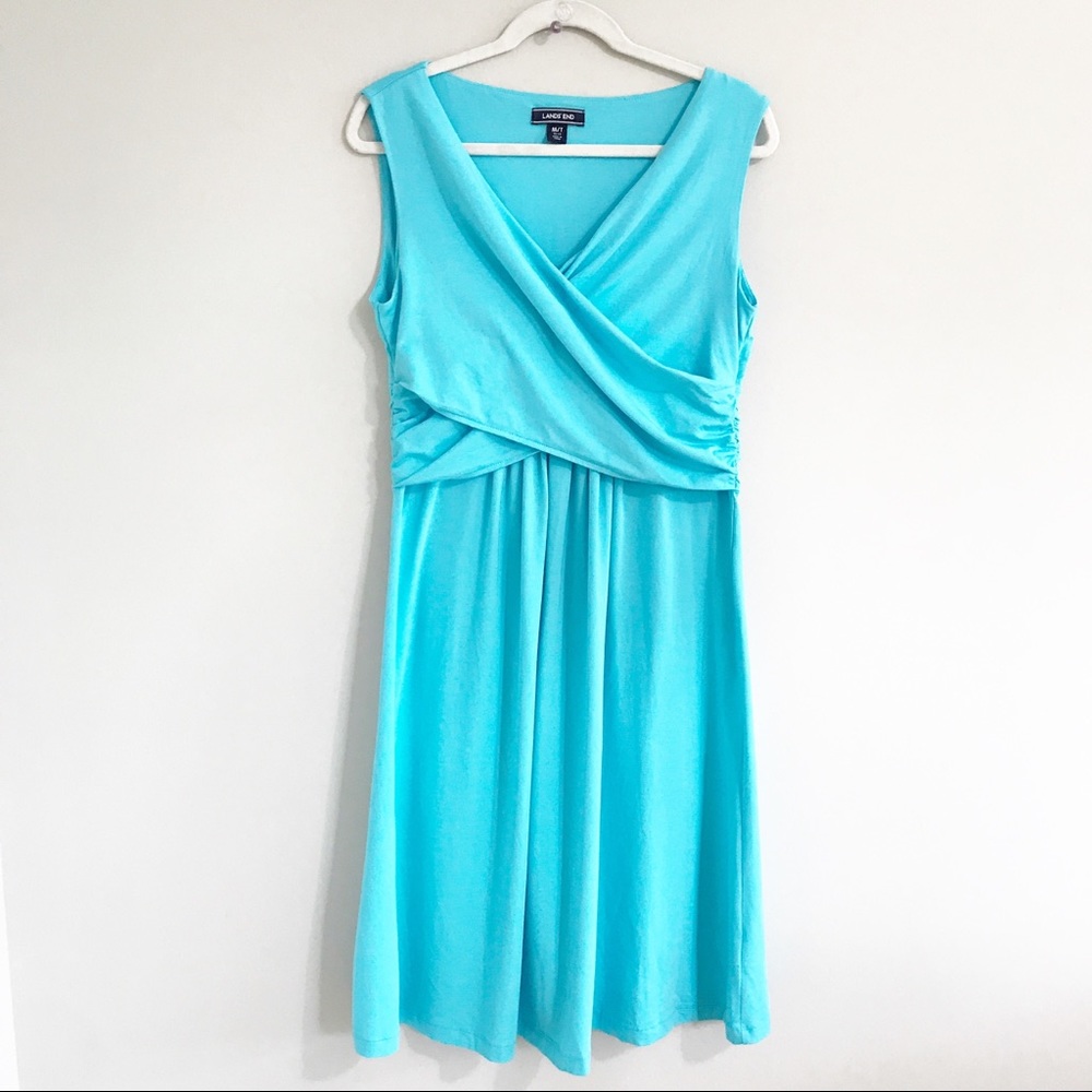 NWOT Lands’ End Sleeveless Dress size Medium /Tall - Picture 3 of 7